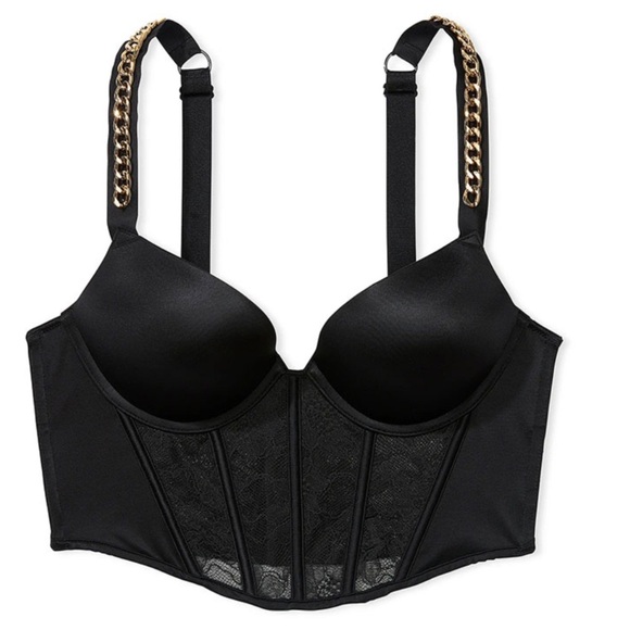 Victoria's Secret Very Sexy Bombshell Add-2-Cups NWT Sold OUT ! 36C Gold - Picture 9 of 17